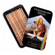 Комплект из 12 акварельных цветных карандашей Призмаколор.